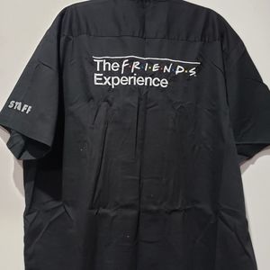 💲🖐🏾/THE FRIENDS EXPERIENCE staff bowling shirt 3X - official merchandise